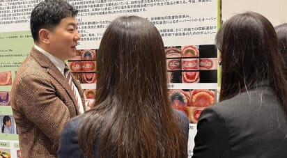 日本小児矯正研究会指導医として学会で発表